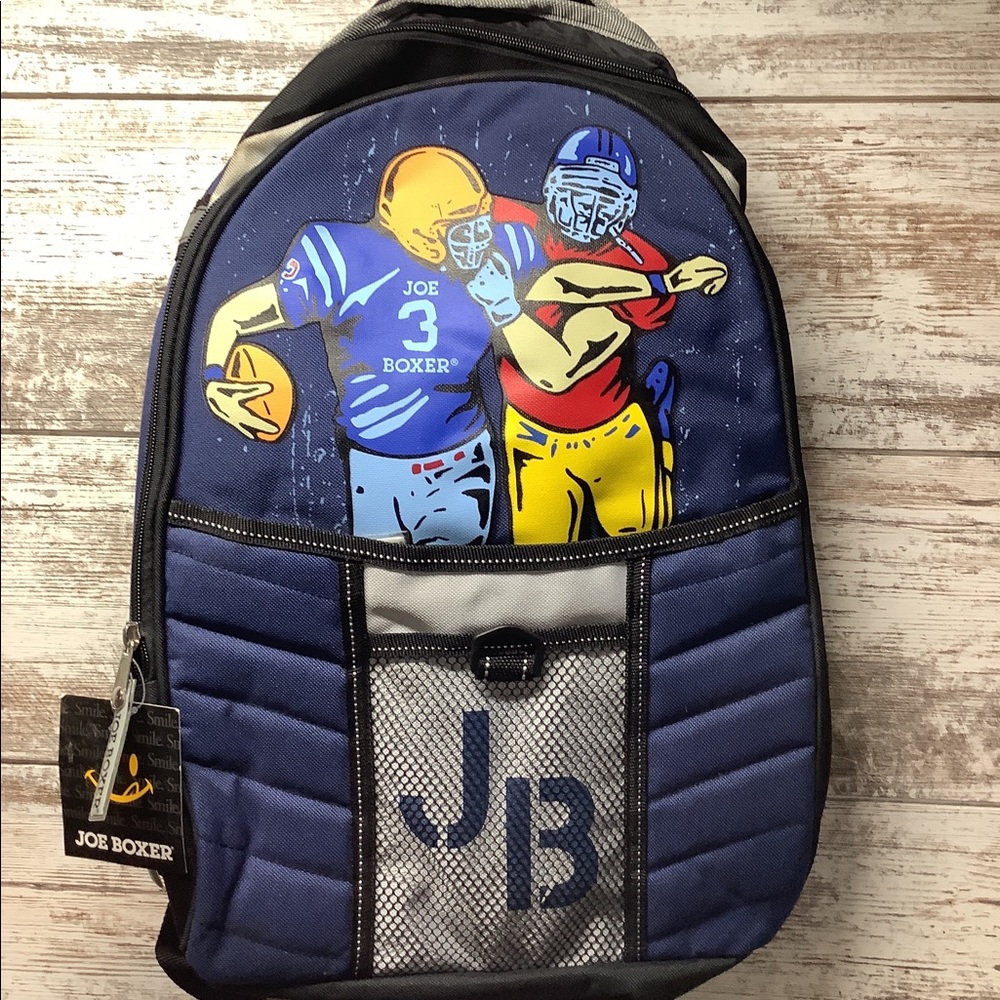 Joe Boxer - Youth Sports Backpack - Blue